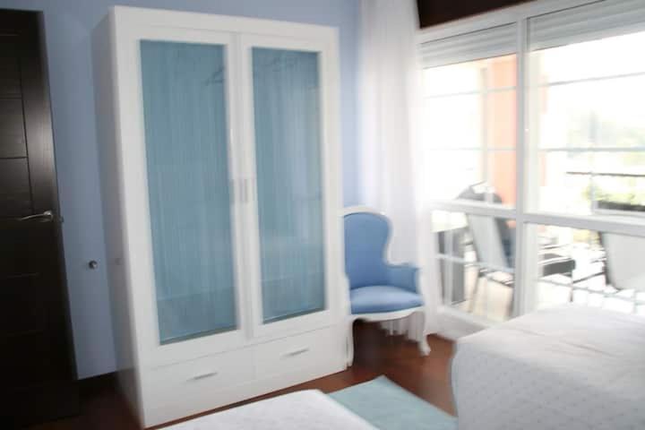 Apartamento Soaxe Marín Esterno foto
